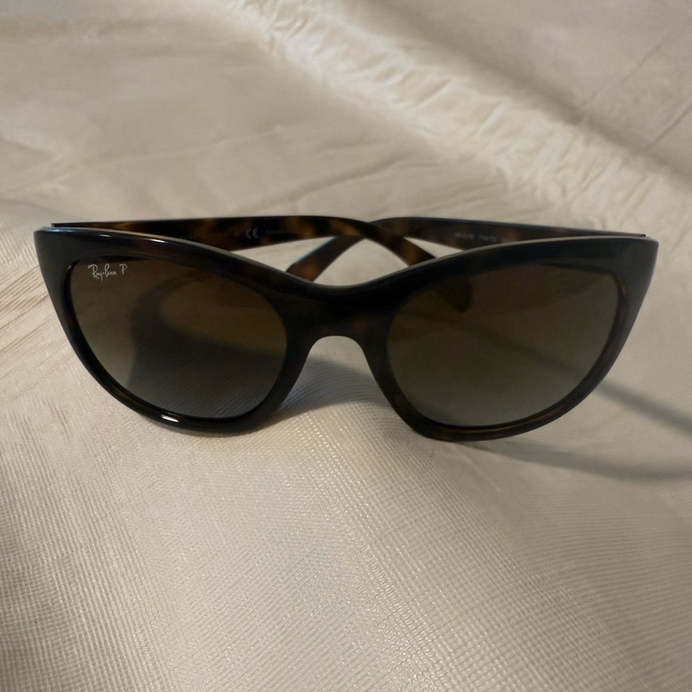 Ray-Ban Women's Brown Cat-Eye Sunglasses